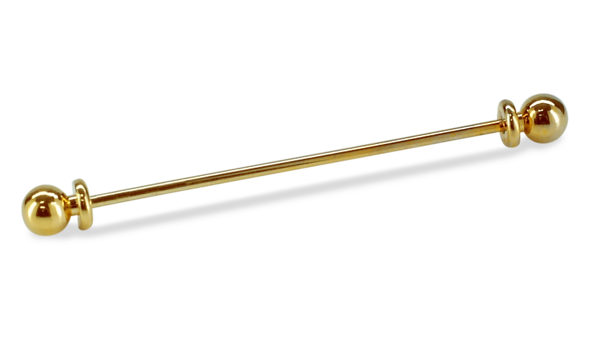Collar pin goud - 1